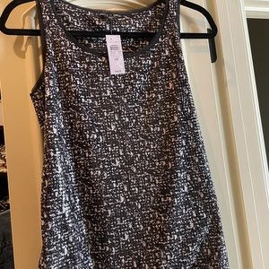 Ann Taylor sequin tank top shell NWT
